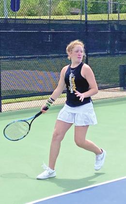 Laycee Thoma at Regional Girls Tournament, Photo provided.