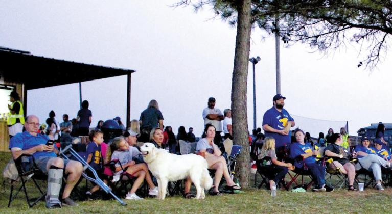 Luna enjoys some attention at the Bethel vs. McLoud football game on Sept.10, 2021. Countywide &amp; Sun/Natasha Dunagan