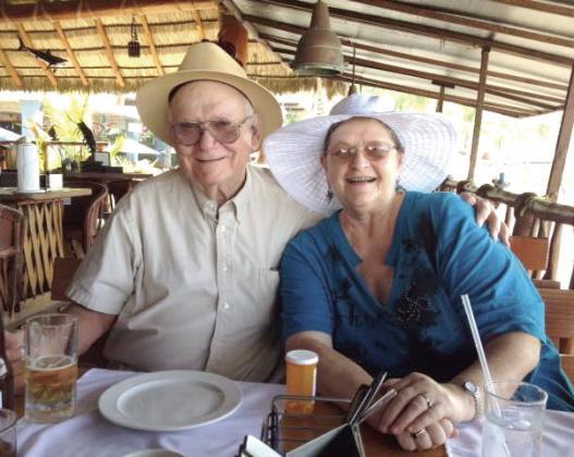Wayne and Gloria Trotter enjoy a much needed vacation. Photo provided