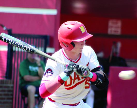 Dale sophomore Harris May keeps his eye on the ball.