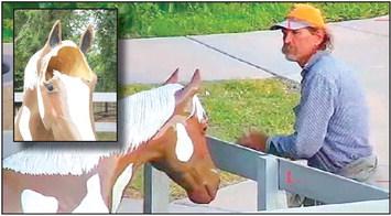 Horse Damaged By Unidenti ed Man
