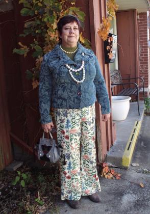 Retired Sergeant First Class Fran Topping retired from the Army National Guard after 21 years. She went on to teach at Gordon Cooper Technology Center for another 22 years, and is now going back to fashion designing, another career goal as a child. Countywide &amp;amp; Sun/Natasha Dunagan