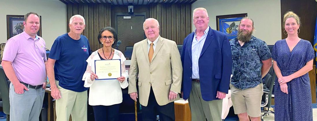 City Recognizes Potawatomi Fire National Championship