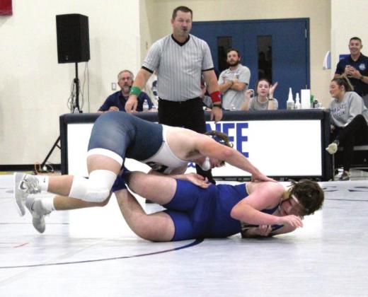 Shawnee Wolves Take The Mat For The First Dual Meet Of The Season
