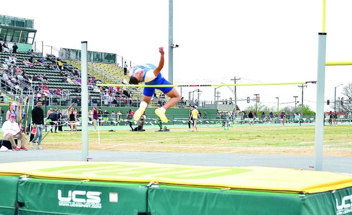 Oklahoma City University's Isaiah Smith placed fourth in the high jump event, clearing 1.9 meters (6'2.75') at the Oklahoma Baptist University Invitational Track Meet. The meet hosted 10 colleges on Mar. 27-28. Smith is a 2024 graduate of Shawnee High School. Julie Talton, Countywide &amp;amp; Sun