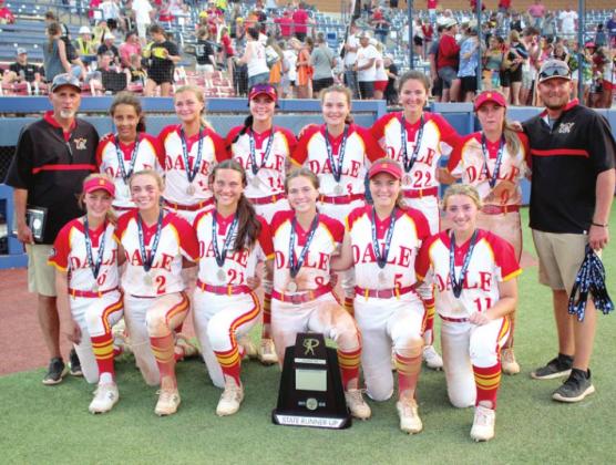 Dale Lady Pirates Are Class 4A Slow-Pitch Runners-Up
