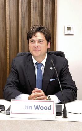 Senate 17 candidate Justin Wood