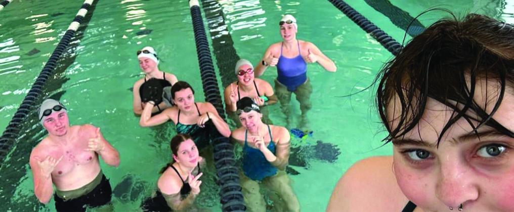 No school, no coaches, no problem! On Friday, before the weather hit, SHS swimmers took it upon themselves to work out at Shawnee Family YMCA! Best of all? It was unplanned - they all showed up on their own! No coaches, no incentive, nothing but discipline and personal accountability. Photo Provided