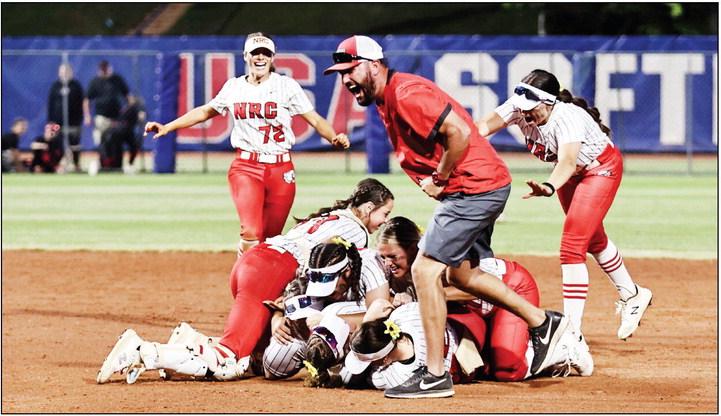 North Rock Creek Lady Cougars Take State