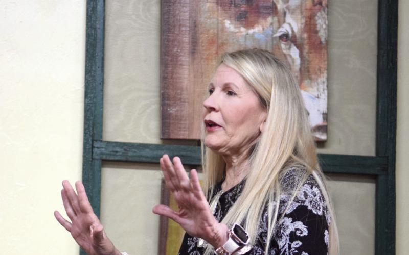 Melissa Dennis, County Commissioner, spoke about Economic Development funding opportunities available for Pottawatomie County businesses. Julie Talton, Countywide &amp;amp; Sun