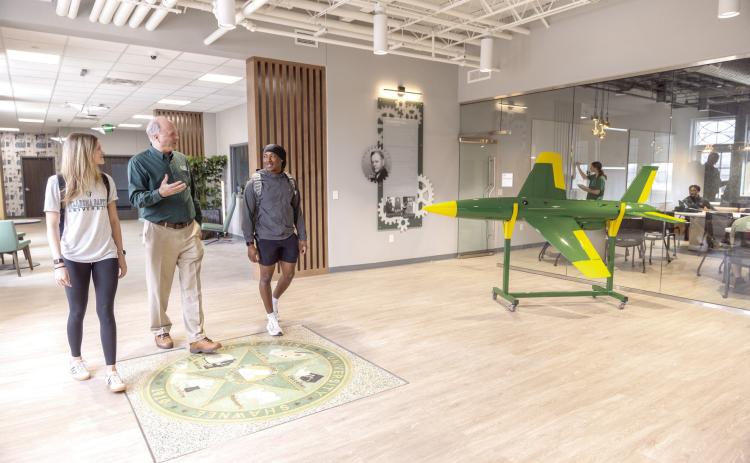 Oklahoma Baptist University will celebrate the grand re-opening of Thurmond Hall with a ribbon-cutting at 11:30 a.m., March 6, marking a milestone for a rapidly growing engineering program, now in just its third year. Photo Provided