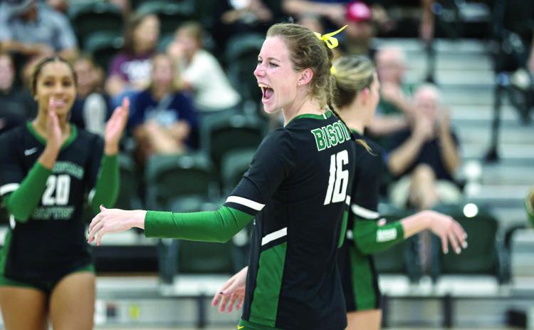 OBU volleyball player, Jill Leslie was named a finalist for Next Level Athlete of the Year. Photo provided by OBU