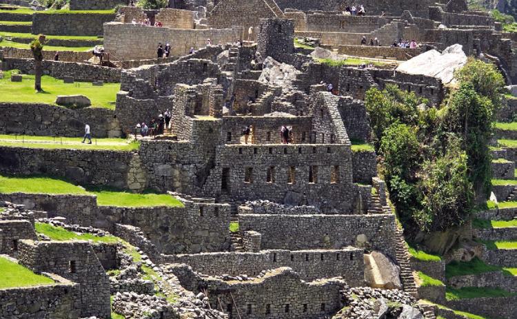Machu Picchu, an ancient Inca citadel overlooking Peru’s Sacred Valley and the Urubamba River, is known as the “Lost City of the Incas.”