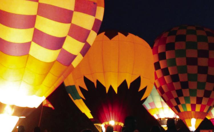 A record number of people attended the Fifth Annual FireLake Fireflight Balloon Festival on Aug. 12-13, 2023. There were 25 hot-air balloons from seven states that participated in balloon launches, tethered rides, and balloon glows. File photo