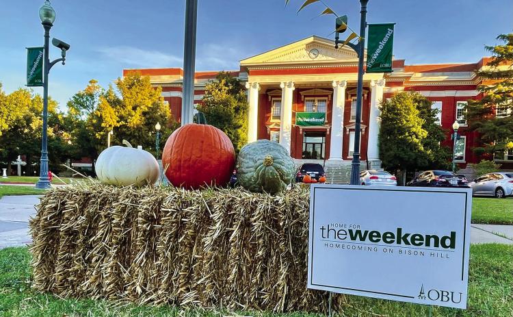 OBU will welcome family, friends, alumni and the community-at-large for its annual celebration of The Weekend Oct. 13-15. OBU photo by Kenny Day