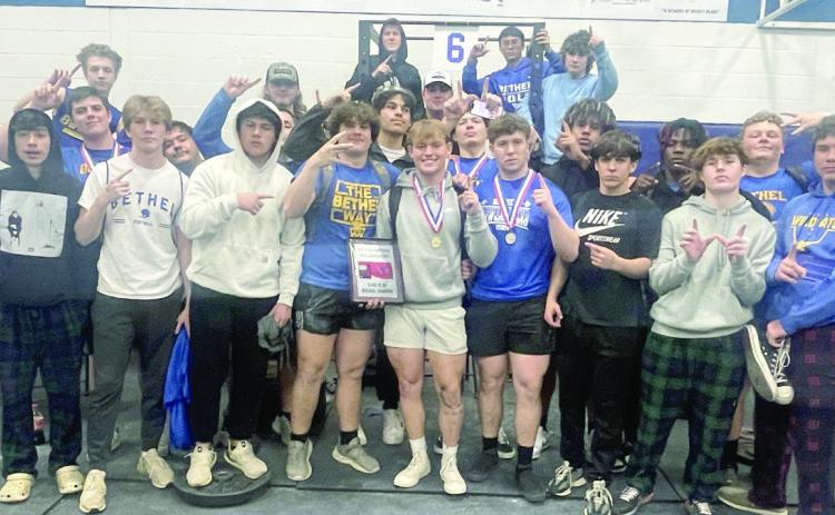 Bethel Powerlifters did well at regionals. Photo provided