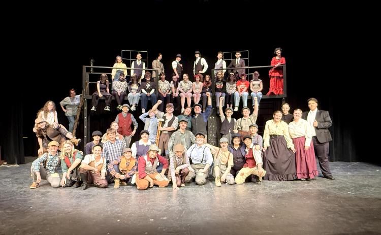 North Rock Creek Cast and Crew are directed by Brandy Bond and choreographed by Marysa Rake and Hadley Dyer. They will be performing at the Sarkeys Performing Arts Center at St. Gregory's on April 30 - May 2 at 7 pm with an additional 2 pm on May 2. Julie Talton, Countywide & Sun, See full cutline below.