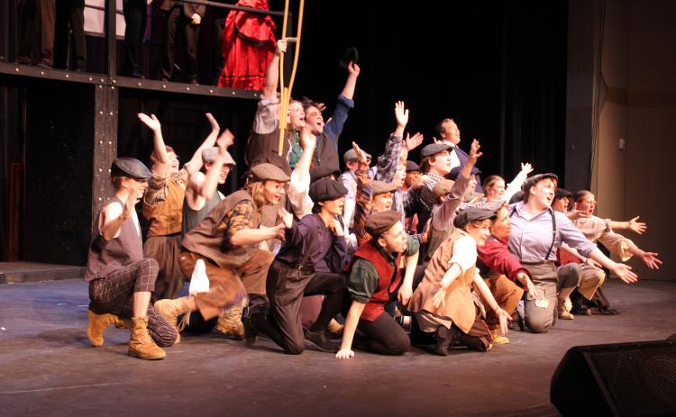 Photo by Natasha Dunagan, Countywide & Sun. See all of our photos from "Newsies" - shot by Julie and Savannah Talton and Natasha and Brody Dunagan - by clicking the camera banner ad below!