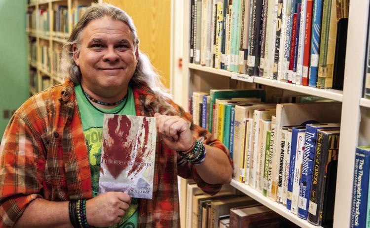 Seminole State College Assistant Professor of English Paul Juhasz was recently named a finalist for the 2025 Oklahoma Book Awards. The event will take place on May 16 at the National Cowboy and Western Heritage Museum in Oklahoma City. Photo provided by SSC