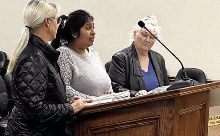 Bobbie Bingham, Lee Denton, and Crystal Pina will co-manage the McLoud Farmers’ Market in 2024. The market will open in April. Countywide & Sun/Suzie Campbell