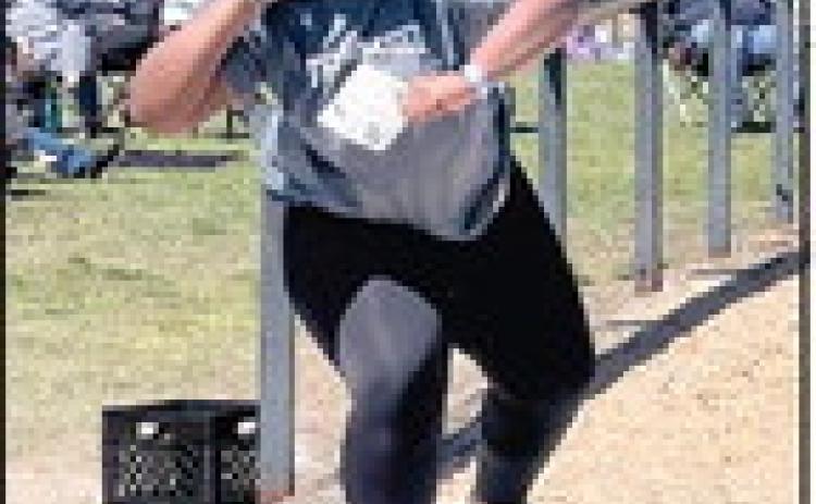 Pictured left, Tecumseh High Schools Kiara Stallin is headed to State after winning the Regional Championship Shot Put with a 37’3.5” heave. Photo provided