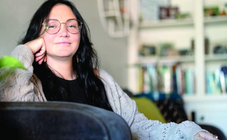 Samantha Masquat at Scissortail Counseling Services, her mental health and substance abuse counseling center. Photo provided by CPN