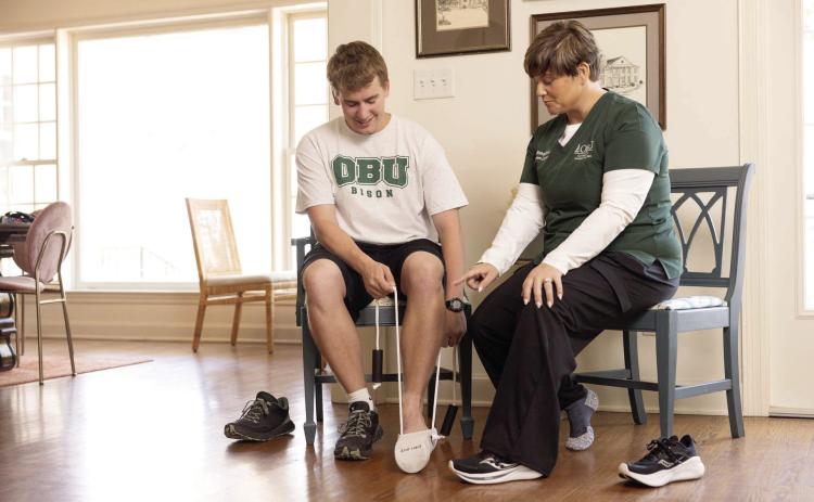 Oklahoma Baptist University has received approval from the Institutional Actions Council (IAC) of the Higher Learning Commission (HLC) to offer its first doctoral program: the Doctor of Occupational Therapy (OTD). The approval, effective April 1, 2025, marks a historic step forward as the university expands its academic offerings in health sciences. Photo provided by OBU