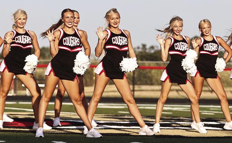 NRC held their cougar kickoff event on Aug. 14 to show off this years' Cougars: the band, cheer, pom and football teams. NRC's Pom Squad took the field during the Cougar Kick-off event. Photos courtesy of Gowin Photography