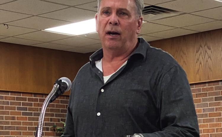 J Cooper discussed possible action on raising the the Tecumseh Cemetery Fee Schedule as recommended by the Tecumseh Cemetery Board with the council Monday night. Cooper assured the board that the new rates were still below the average and that the increase was overdue. The increases were approved. Julie Talton, Countywide & Sun