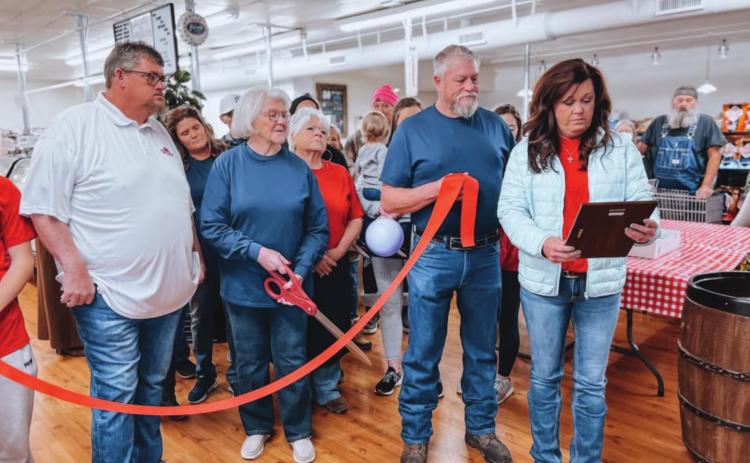 The Official Grand Opening and Dedication of Hardesty Market & Deli to Frank Oliver.