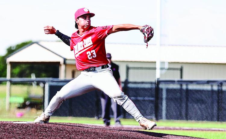 NRC's baseball team took on Heritage Hall in the summer league on June 2 and won, 12-0. Kona Paningsoro was the starting pitcher. Photos courtesy of Gowin Photography