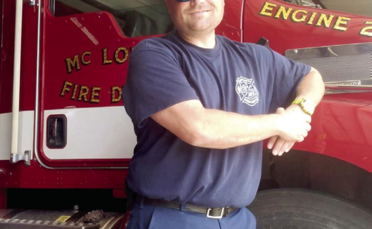 McLoud Fire Chief Josh Jenkins is concerned about equipment after the loss of one of the fire trucks. Bill Rooth, Countywide &amp; Sun