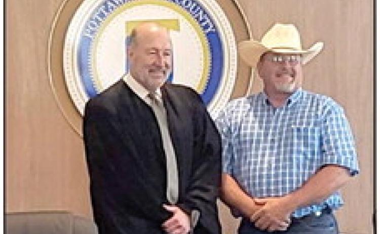 Rush Swears In As Commissioner Minutes Before Meeting