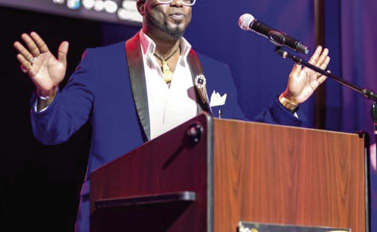 Jamelle Payne's first job was at Jones Theaters, Cinema Center 8. Now, he works for the Citizen Potawatomi Nation. Photos provided.