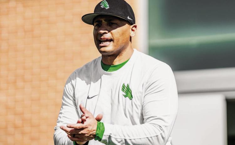 Patrick Cobbs as a member of the Mean Green of the University of North Texas. Photo Provided