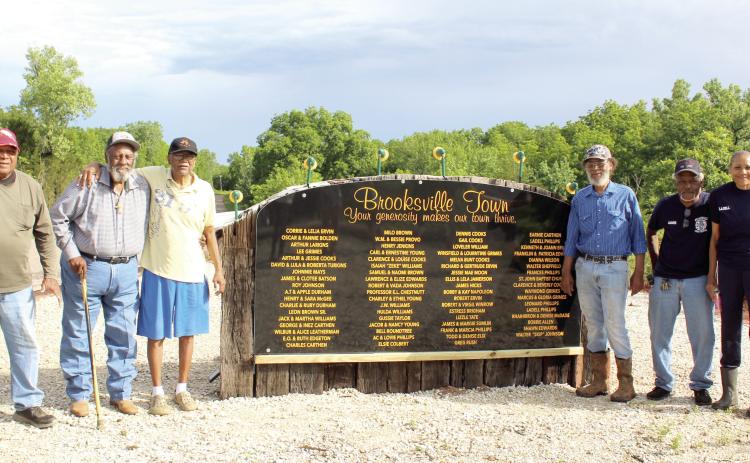 Brooksville Community hosts sign dedication