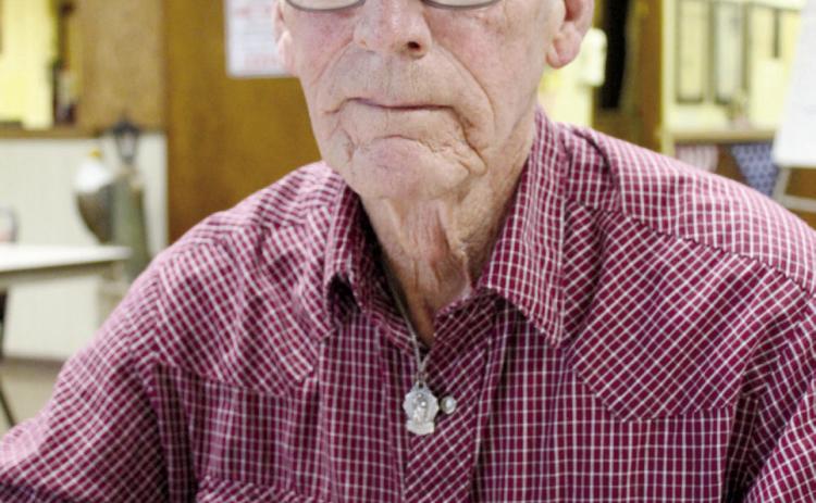 Vietnam and U.S. Navy Veteran Henry Watters was in two tours of Vietnam. He credits his wife Julia and her gift of a St. Christopher necklace with keeping him safe and sane overseas. Watters has worn the necklace for more than 53 years. Countywide & Sun/Natasha Dunagan