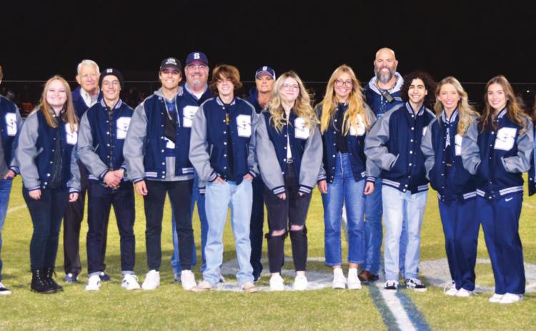 Arvest Presents SHS Seniors With Letter Jackets
