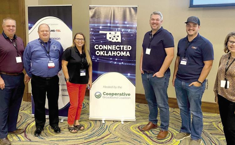 Members of the CVEC Fiber Team recently attended the first annual broadband summit hosted by Cooperative Broadband Coalition. CVEC Fiber, created in 2021, currently serves over 18,000 households in rural communities. Photo provided