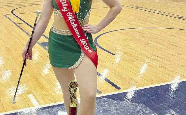 OBU Twirler Wins Numerous Titles