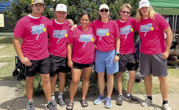 Tecumseh Boys Tennis Doubles Compete At State