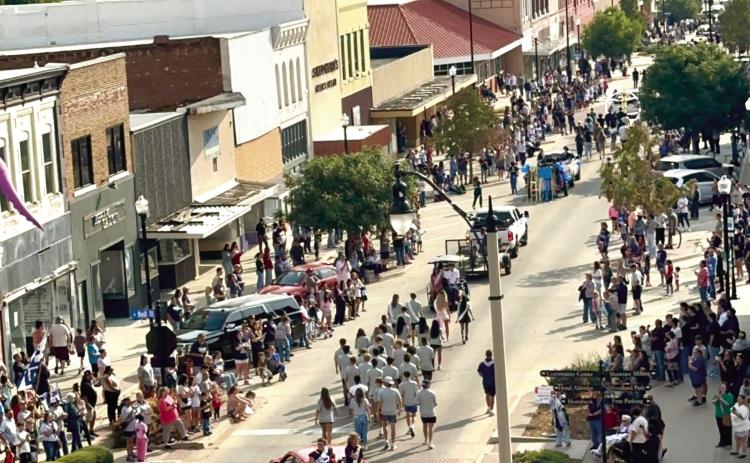 The Shawnee Homecoming Parade returned on Sept. 25 at 10 am to downtown Shawnee with overwhelming support from merchants and fans alike. With the success, we have no doubt next year's will be even bigger and better. Photo courtesy of Neal's Home Furnishings