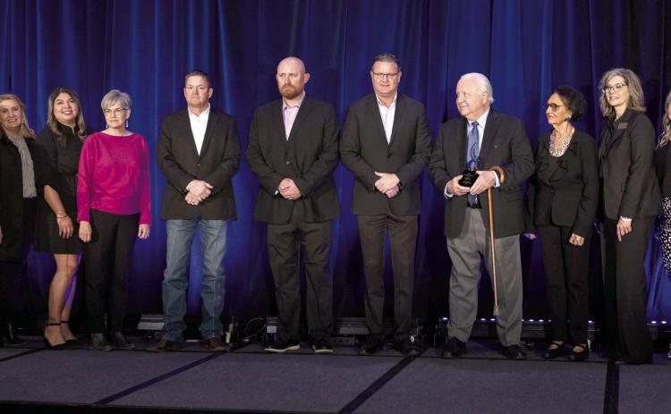 Citizen Potawatomi Nation is honored as a 2023 Partner in Progress for its work with Gordon Cooper Technology Center. Photo provided by CPN