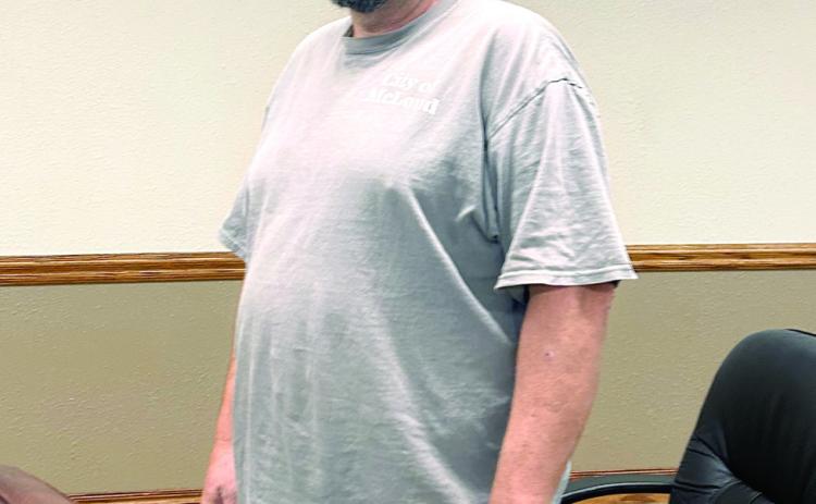 Russell ‘Rusty’ Beaver recognized during the Employee Highlight. Countywide &amp; Sun/Suzie Campbell