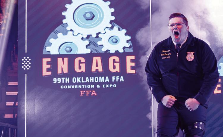 State FFA President Cooper Kline learned leadership, work ethic in NRC HS FFA - Photo provided