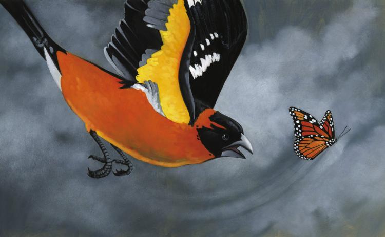 The Adventure Begins by Joshua Brunet. Photo provided by Mabee-Gerrer Museum of Art
