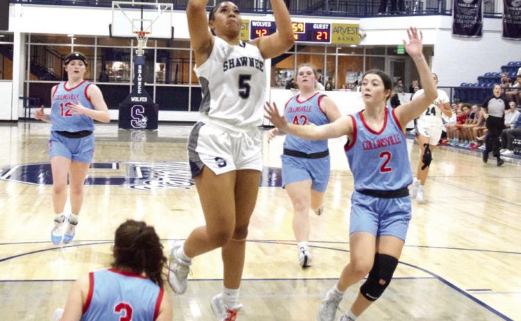 Lady Wolves Win 48-34