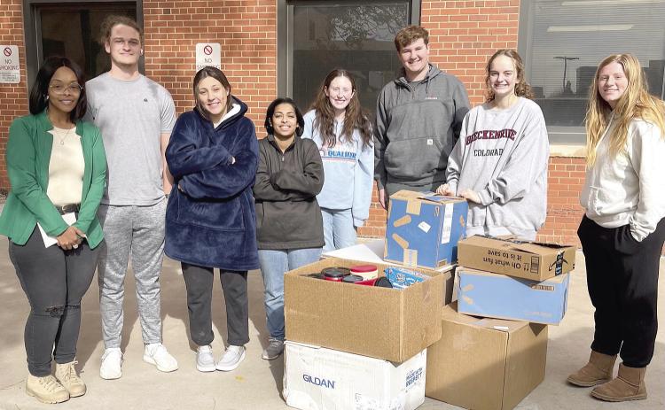 GCTC American Spirit Team Collects Items for Veterans
