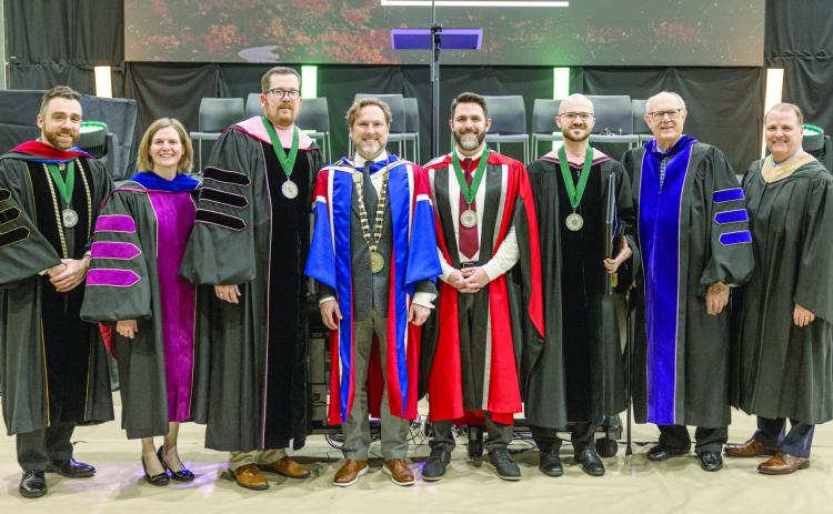 Three OBU Faculty Installed To Endowed Positions