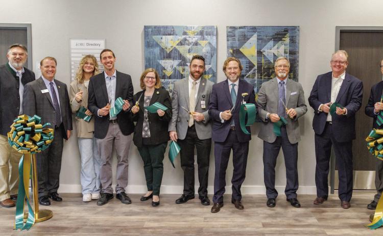 Ribbon Cutting And Dedication For OBU Sarkeys Center
